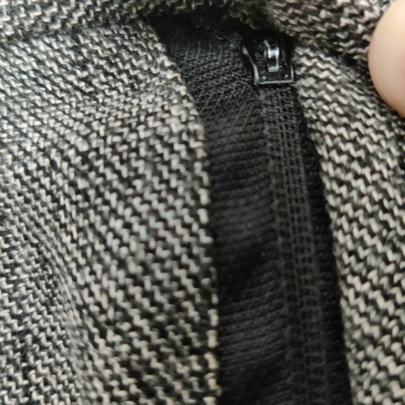 Women's Vintage Grey Pinstripe Trousers Size 0 - Picture 5 of 5